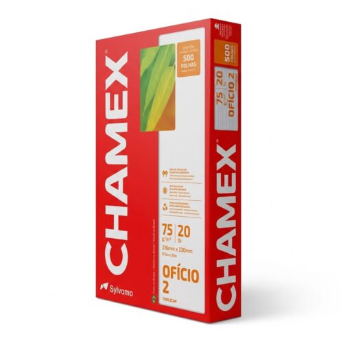 Papel bond tamaño Oficio Chamex