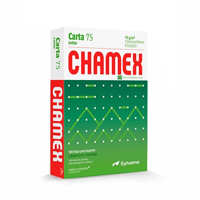 Papel bond tamaño carta Chamex