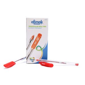 Bolígrafo Básico Triangular Rojo Ofimak OK113