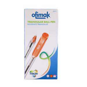 Bolígrafo Básico Triangular Rojo Ofimak OK113