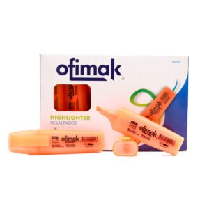 Resaltador punta gruesa Ofimak OK265 -Naranja