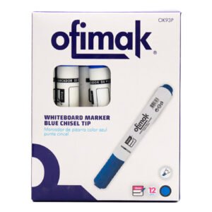 Marcador para pizarra blanca Ofimak OK93P -Azul