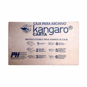 Caja archivadora carta kangaro 4 Caja para archivo Kangaro tamaño carta