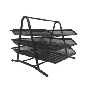 Bandejas Metalicas 3 Depositos tipo Malla Ofimak Ok234