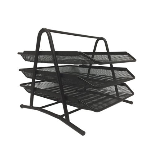 Bandejas Metalicas 3 Depositos tipo Malla Ofimak Ok234 Bandejas Metalicas 3 Depositos tipo Malla Ofimak Ok234