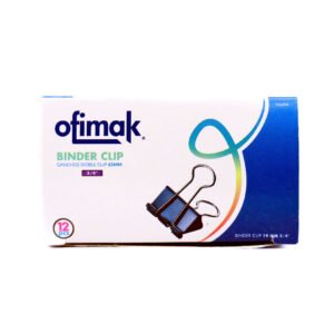 Binder Clip (Prensapapel) 25mm(1") Ofimak OK09C