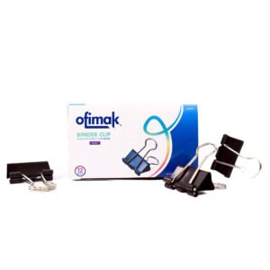 Binder Clip (Prensapapel) 25mm(1") Ofimak OK09C