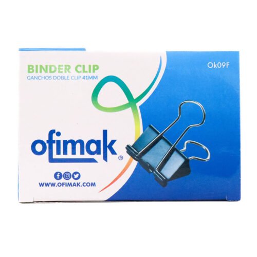 Binder Clip (Prensapapel) 41mm(1.61") Ofimak OK09F