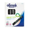 Marcador permanente 4mm biselado Ofimak Ok84P(Negro)