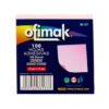 Notas adhesivas 3"x3" 100hjs Rosa -Ofimak BL137