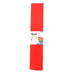 Papel crepé 50x190cm Rojo Ofimak Ok-CR1