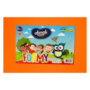 Pliego de Foamy 50x70cm NARANJA OK355 Pliego de Foamy 50x70cm(19.6"x27.5") Naranja Ofimak OK355