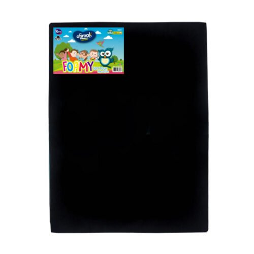 Pliego de Foamy 50x70cm(19.6"x27.5") Negro -Ofimak OK359