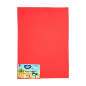 Pliego de Foamy 50x70cm(19.6"x27.5") Rojo -Ofimak OK358