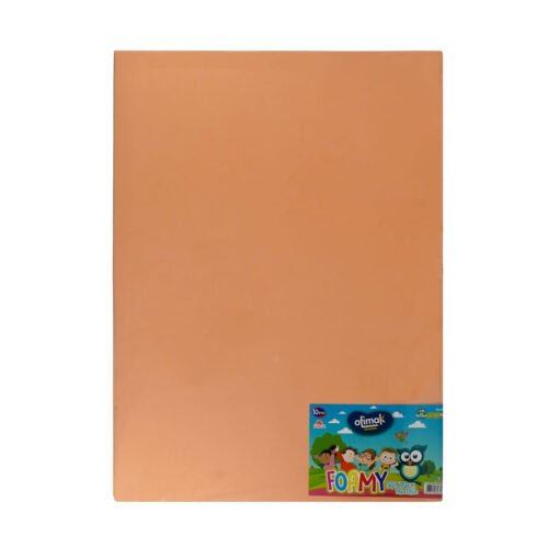 Pliego de Foamy 50x70cm(19.6"x27.5") Salmón -Ofimak OK363