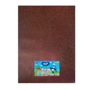 Pliego de Foamy ESCARCHADO Ofimak OK368 50x70cm marron. Px10U Pliego de Foamy Escarchado 50x70cm(19.6"x27.5") Marrón -Ofimak OK368