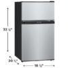 Refrigerador compacto Frigidaire FFPS3133UM b Refrigerador Compacto de 3 pies cubicos Frigidaire FFPS3133UM