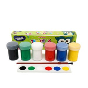 Tempera escolar Ofimak OK300 (6 botellas de 22ml.)