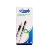 Bolígrafo gel punta fina 0.7 Ofimak OK467L -Negro