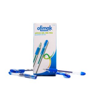 Bolígrafo gel punta fina 0.7 Ofimak OK468L -Azul