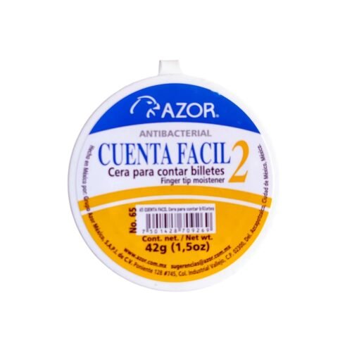 Cera para contar billetes 42g Azor b Cera para contar billetes 42g Azor