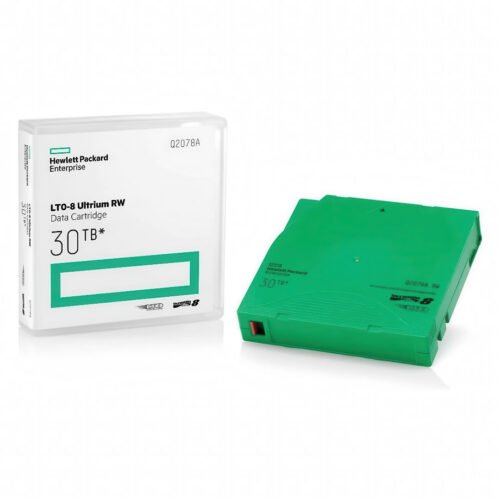 Cartucho de datos HPE LTO‑8 Ultrium de 30 TB RW