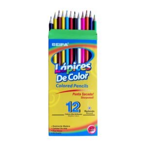 Lápices de color redondo Beifa AD818A-12