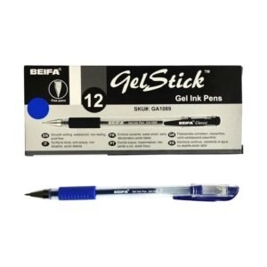 Bolígrafo Gel 0.7mm Stick Grip Beifa GA-1089(AZ) -Azul