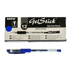 Bolígrafo Gel 0.7mm Stick Grip Beifa GA-1089(AZ) -Azul