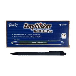 Bolígrafo retráctil 1.0 mm Beifa KB121001 -Negro