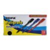 Bolígrafo triangular 1.0mm Beifa KA128600(NEG) -Negro
