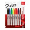 Marcadores Permanentes Punta Fina Sharpie Colores.