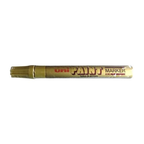 Marcador de pintura mediano Oro Dorado UniPaint c Marcador de pintura mediano Oro/Dorado UniPaint Azor