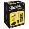 Marcador permanente biselado Sharpie King size 15001 -Negro