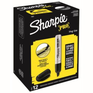 Marcador permanente biselado Sharpie King size 15001 -Negro