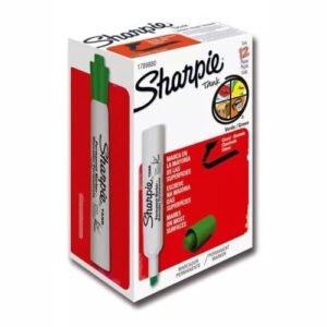 Marcador permanente biselado Sharpie TANK 1789880 -Verde