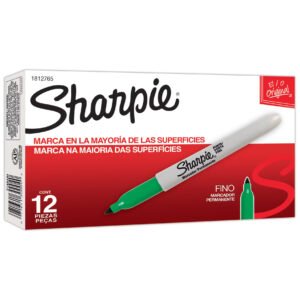 Marcador permanente punta fina Sharpie 30004 -Verde