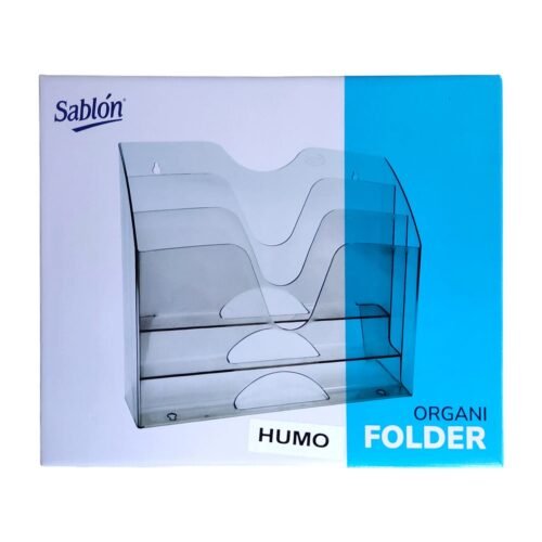 Organizador vertical de tres bandejas Organi Folder Sablón