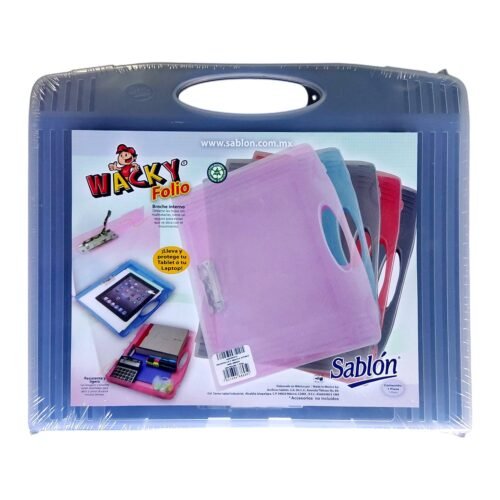 Porta documentos Plástico Wacky Folio