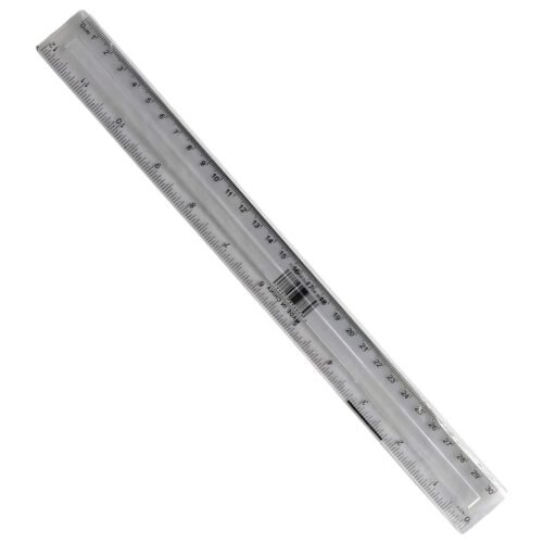 Regla plástica Transparente de 12 Beifa AJCGA-0011