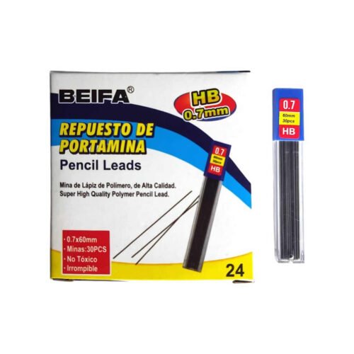 Repuesto de portaminas 0.7mm Beifa AB0.7