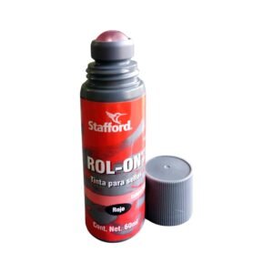 Tinta para sellos rol-on 60ml Rojo Stafford