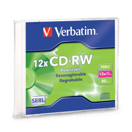 (CD-RW) Verbatim 700mb Regrabable Disco compacto regrabable (CD-RW) 700mb 12x Verbatim