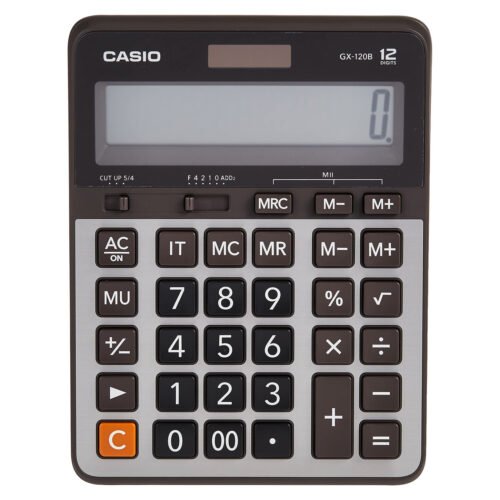 Calculadora de 12 dígitos 2 Memorias Casio GX-120B