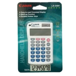 Calculadora de 8 dígitos Solar y Batería Canon LS-330H