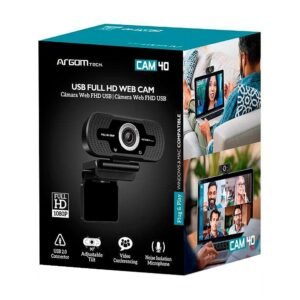 Camara WEB Full HD USB 1080P Argom Tech CAM-40