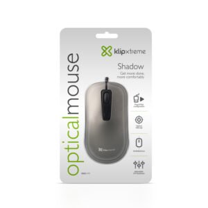 KMO-111-box-01 Mouse alámbrico Klip Xtreme Shadow (KMO-111)