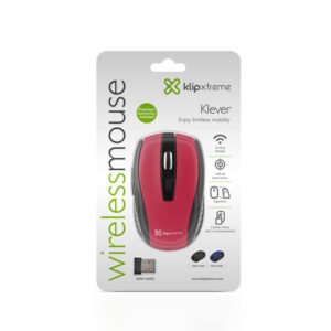 Mouse inalámbrico Klip Xtreme Klever(KMW-340BK)