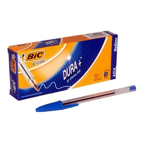 Bolígrafo 1.0mm Bic Cristal -Azul