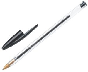 Bolígrafo 1.0mm Bic Cristal -Negro